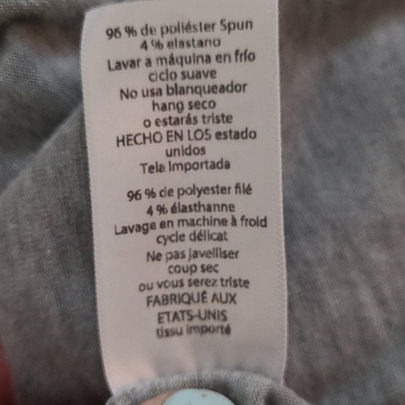 LulaRoe Baseball Style Shirt - Picture 5 of 5